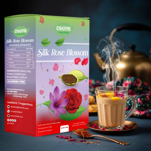 Silk Rose Blossom - Image 2